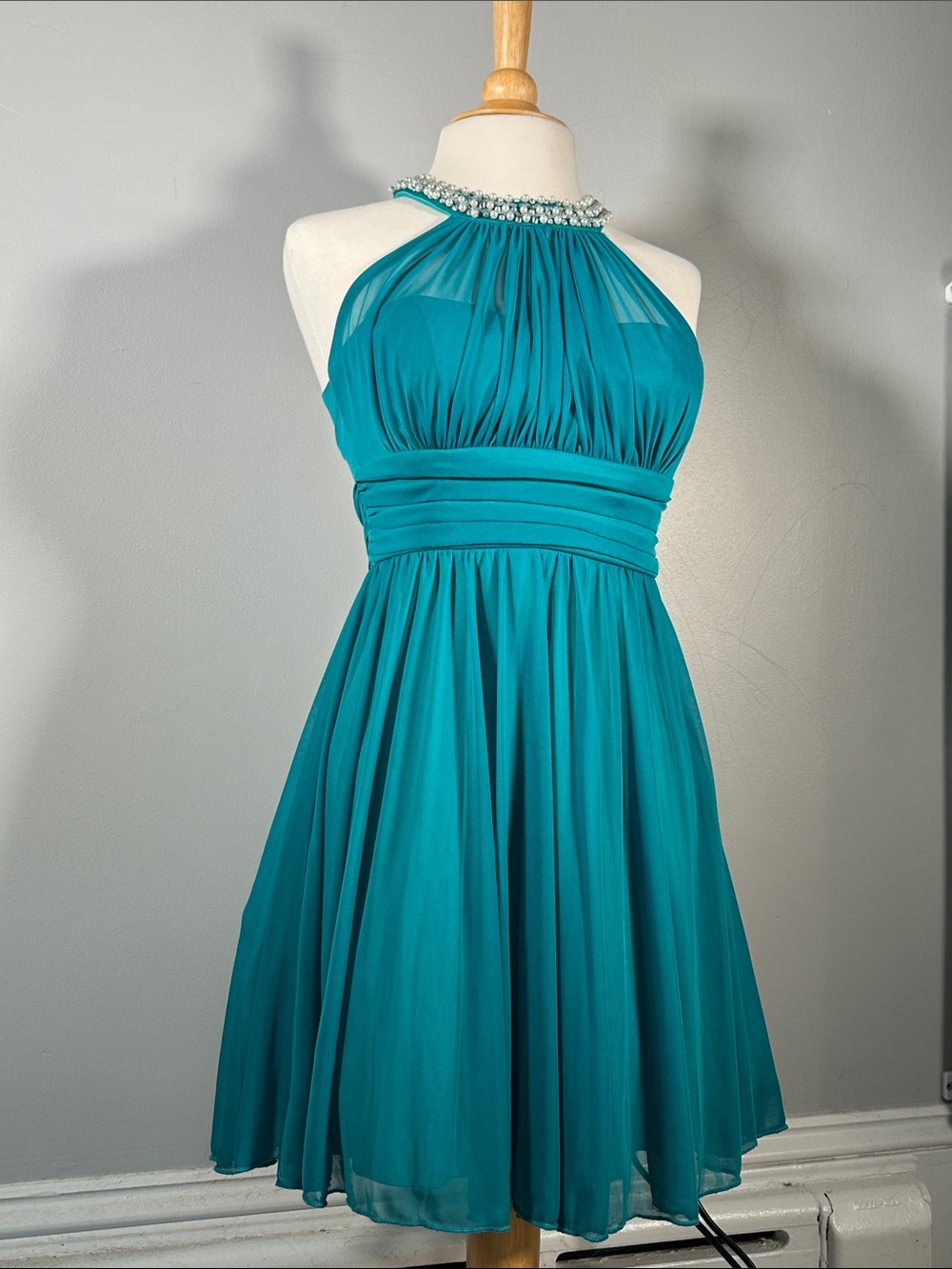 Teal Semi Formal Dress